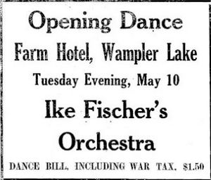 Farm Hotel - May 1921 Ad